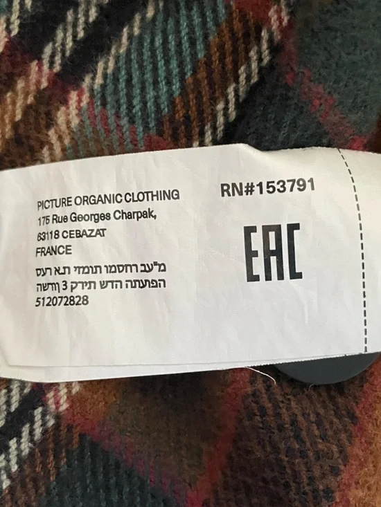 Sotola plaid coat🧥 medium - Picture 11 of 12